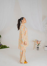 Sunset Mirage Coord Se, Cotton Silk - Muze London