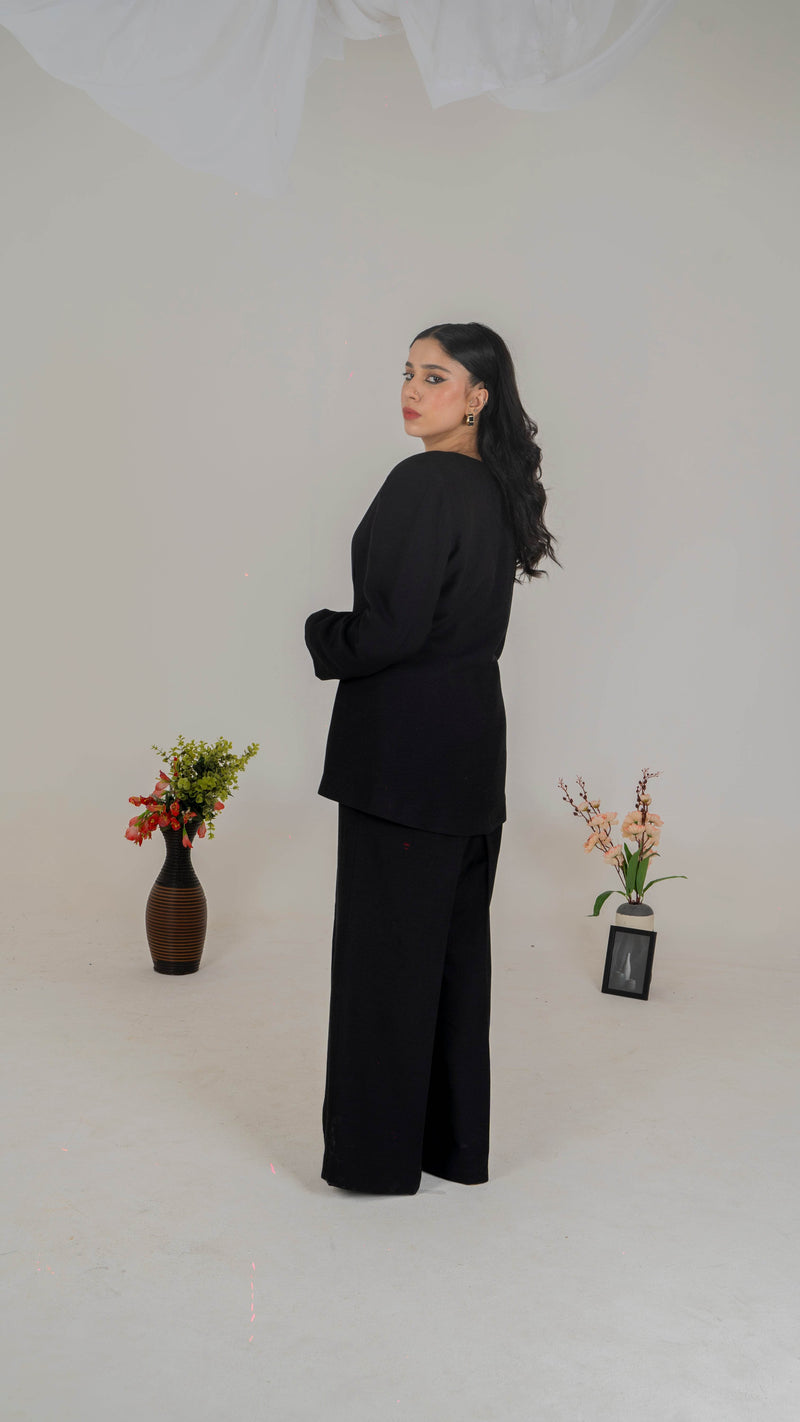 Midnight Luxe Women’s Pant Suit – Muze London Exclusive - Muze London
