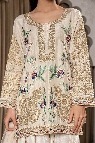 Rawayat Farshi Shalwar Set – A Timeless Masterpiece in Dorri & Work - Muze London