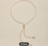 Elegant Adjustable SS Necklace - Muze London