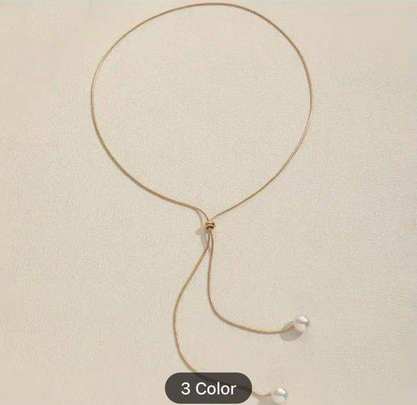 Elegant Adjustable SS Necklace - Muze London