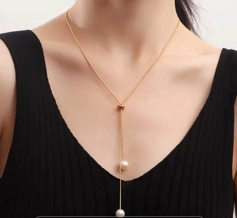 Elegant Adjustable SS Necklace - Muze London